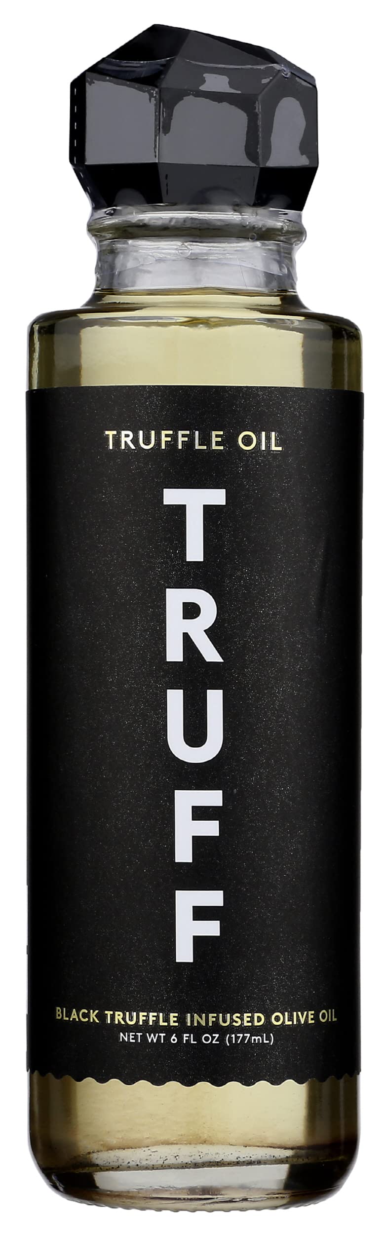 Truff Black Truffle Infused Olive Oil, No Preservatives, Vegan Friendly, Non-GMO, 5.6 Fluid Ounce (Pack of 6)