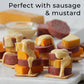Hickory Farms Cheddar Cheese Variety Sampler - 3 Pack | Gourmet Charcuterie Variety, Perfect For Charcuterie Boards