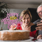 Pink Glitter Happy 65Th Birthday Cake Topper, Sixty Five Years Old Birthday Party Cake Decor, Gold Number 65 Birthday Party Supp