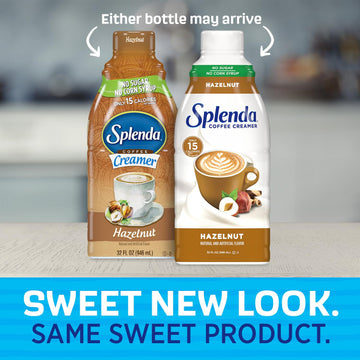 Splenda Sugar Free Hazelnut Coffee Creamer, 32 Fl Oz.