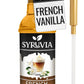 Syruvia French Vanilla Syrup - French Vanilla Coffee Syrup Flavor, 25.4 fl oz, Kosher, Gluten Free, Perfect for Coffee, Drinks, 