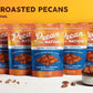 Pecan Nation Honey Roasted Georgia Pecans, 8 Oz., Natural, No Preservatives, Anti-Oxidant Rich, Non-Gmo, Irresistible Healthy Sn