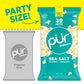 PUR Popcorn Sea Salt Snack - Guilt-Free, Gluten Free, Vegan, Non-GMO, 12 oz Party Size Bag