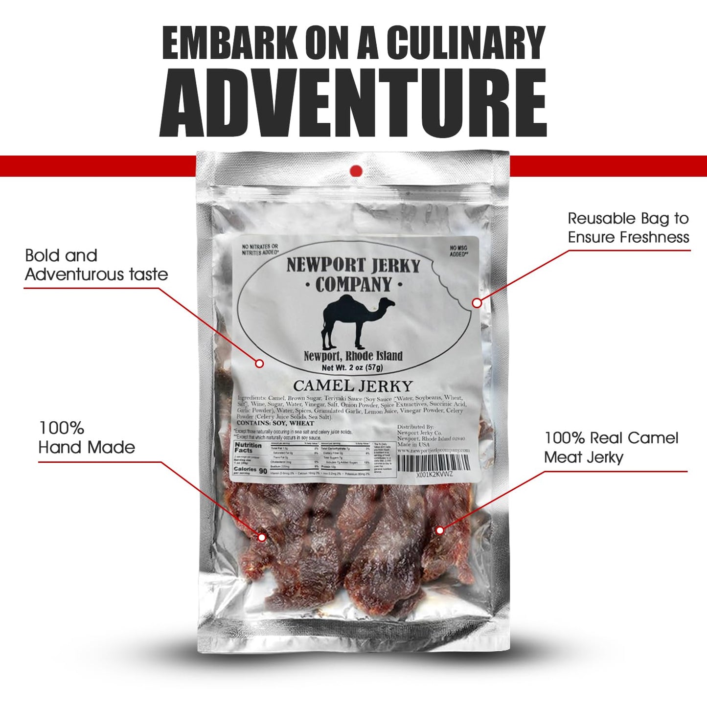 Newport Jerky Company Camel Jerky