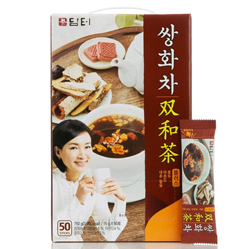 Damtuh Ssanghwa Herbal Tea, 50 Count Pack, 15g Sticks Each