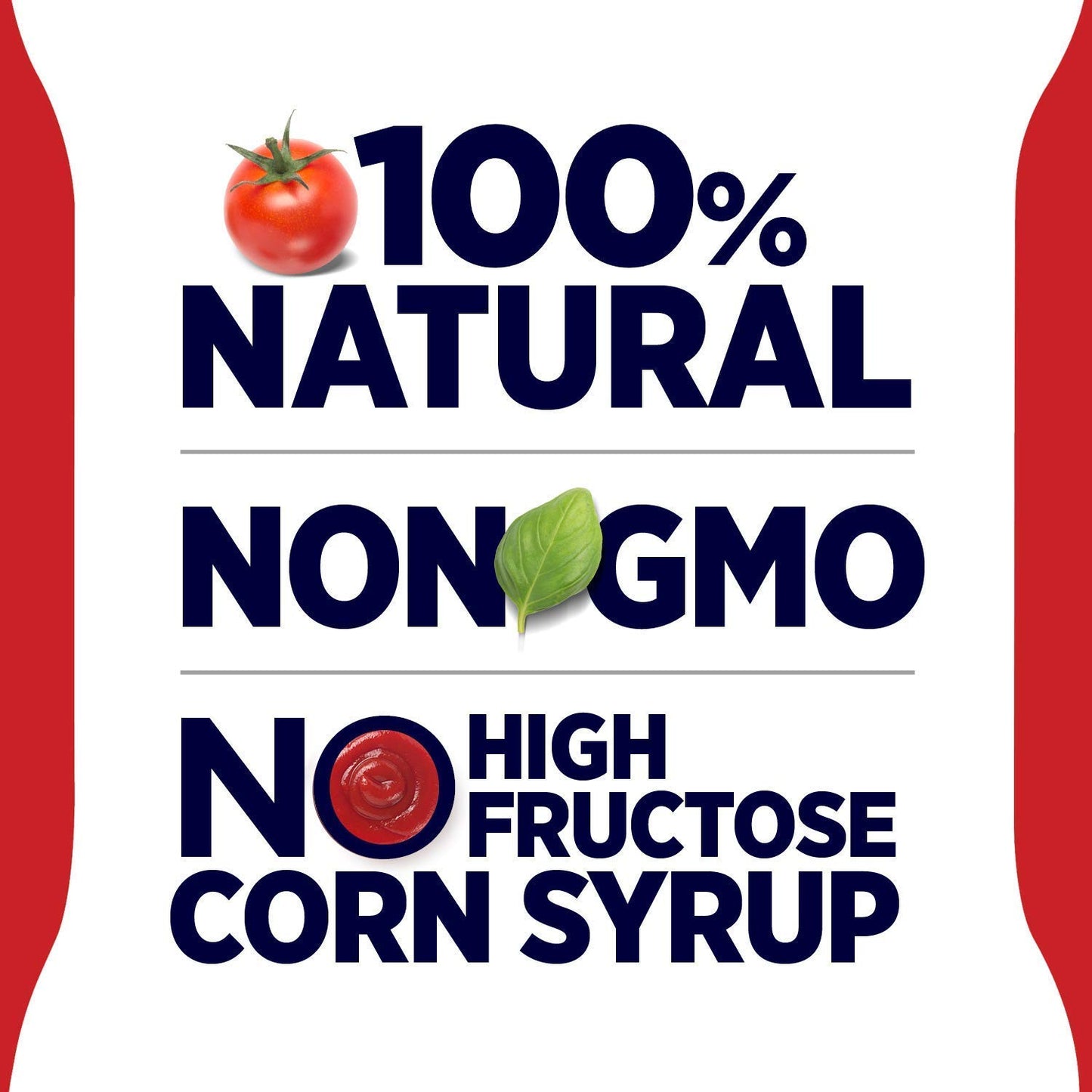 Hunt'S Tomato Ketchup 100% Natural No High Fructose Corn Syrup 20 Oz (Pack Of 2)