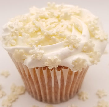 Ncs Pearlized Snowflake Edible Sprinkles, 8 Ounces - Great For Cupcakes, Cookies, Cakes, Cakes Pops