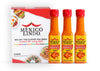 Mexico Lindo Red Habanero Hot Sauce Display, 5 fl oz, Pack of 3