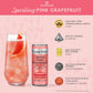 Fever-Tree Sparkling Pink G fruit Mixer - 250 ML Cans - Pack of 4 - Naturally Sourced, No Artificial Sweeteners or Colors