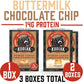 Kodiak Cakes Power Cakes Variety Pack - Protein Pancake Mix Just Add Water - 100% Whole Grain Flapjack and Protein Waffle Mix -