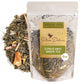 Plum Deluxe Citrus Mint Green Tea Loose Leaf Blend, 3 oz, Low Caffeine, Handcrafted in USA