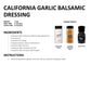 Olde Thompson California Granulated Garlic, Spice Shaker, 7.2 Ounce