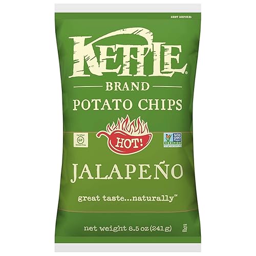 Kettle Foods Potato Chips Jalapeno - 5 Oz