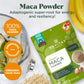 Navitas Organics Maca Powder  8 oz. Bag  45 Servings - Organic  Non-GMO  Low Temp-Dried Gluten-Free