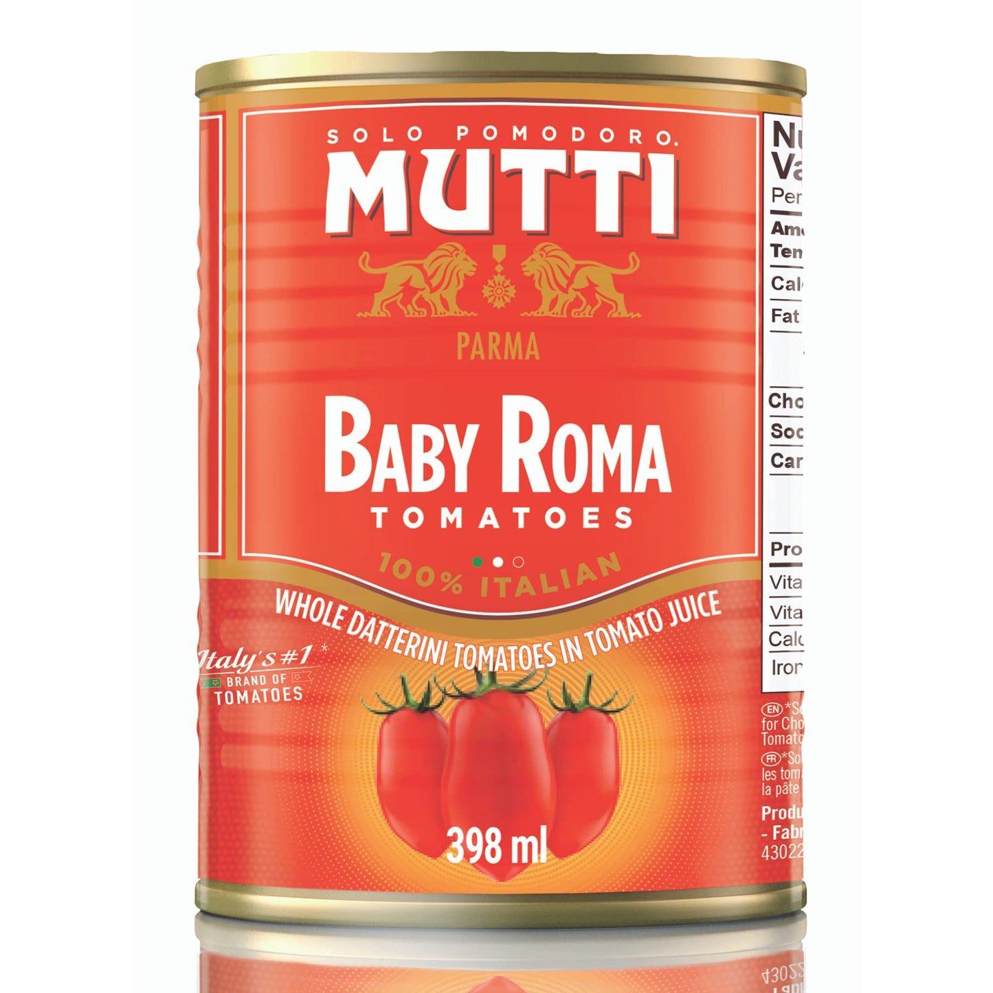 Mutti Tomato Baby Roma 14Oz