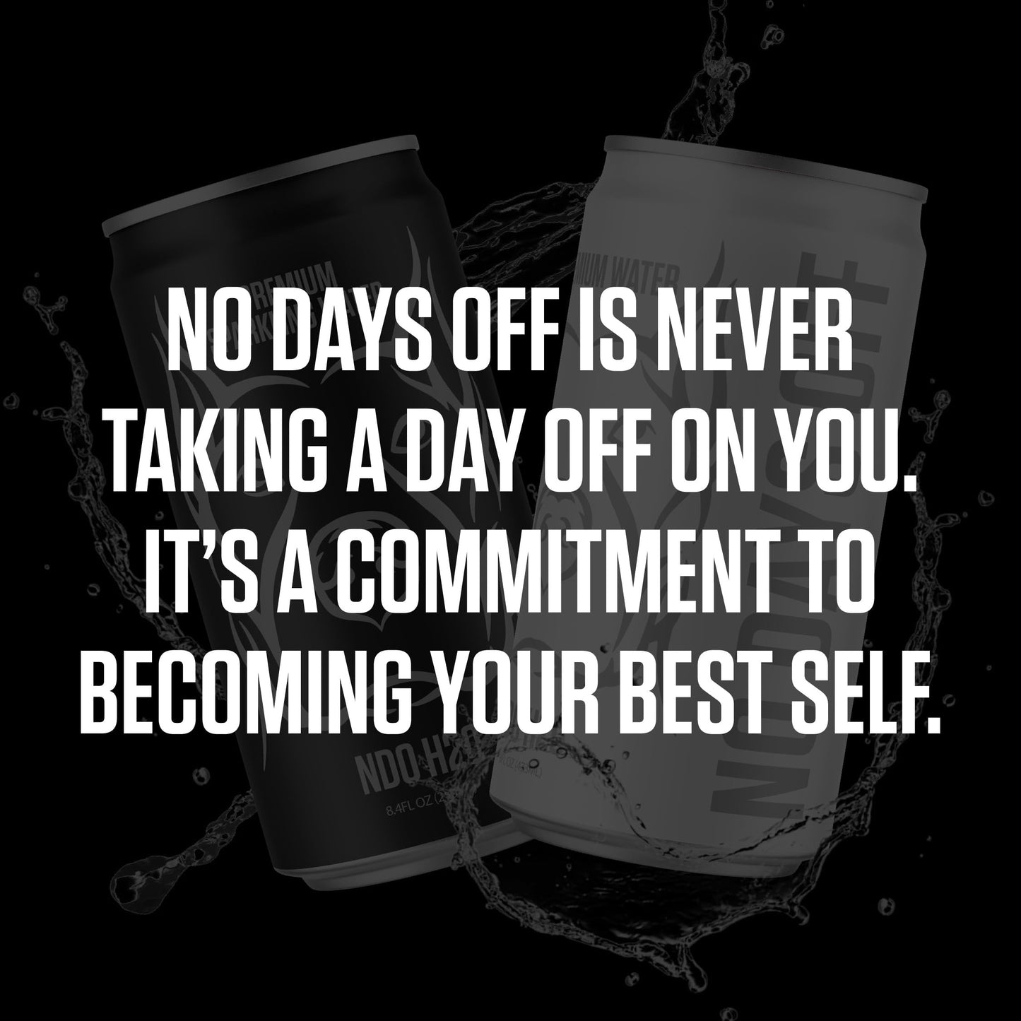 No Days Off Enhanced Water - 24 Pack, 8.4 Fl Oz, Still - 8.1 Ph Alkaline Water, Ultra-Purified Reverse Osmosis With Electrolytes & Minerals - Calcium, Magnesium, Potassium - On-The-Go And Bulk Size