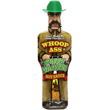 WHOOP ASS Habanero Hot Sauce - Premium Gourmet Gift - 5 oz