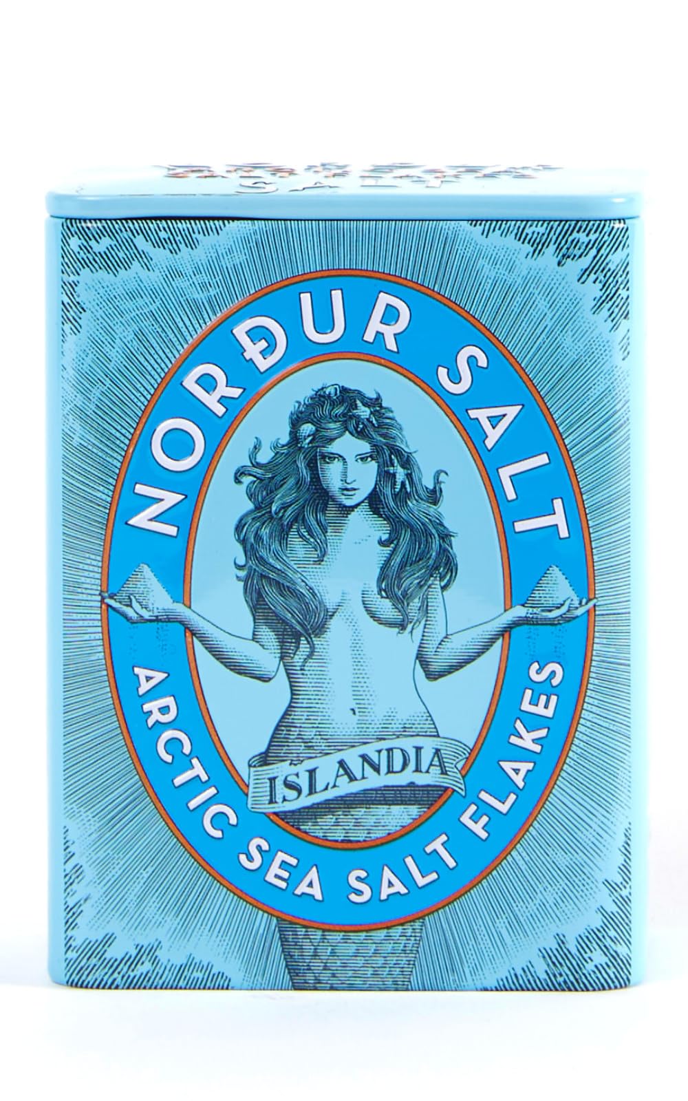 Nordur Salt Arctic Sea Salt Flakes Tin - 4.4 OZ, Natural Flavor Enhancer, Ideal for Cooking and Baking