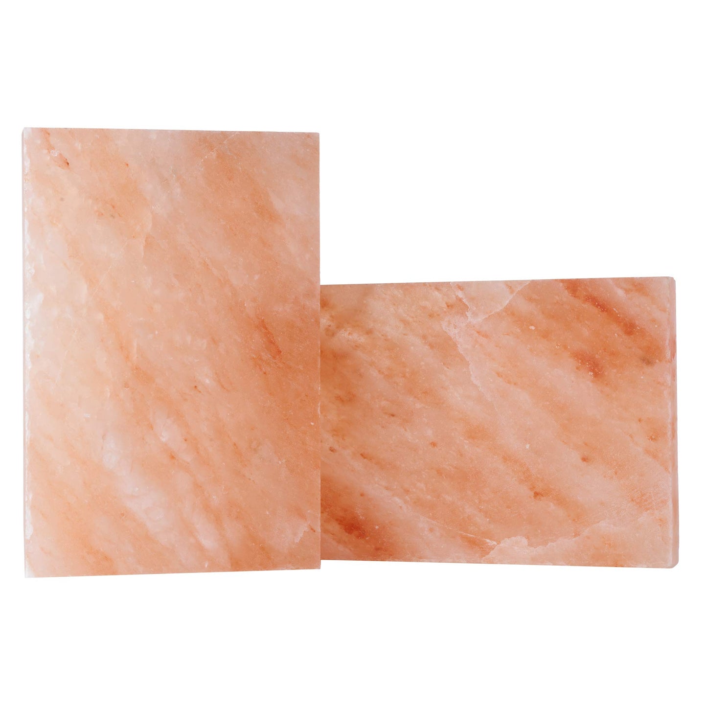 Focus Nutrition Pink Himalayan Salt Block for Grilling and Cooking - Food Grade, 1 Count, Removable Metal Tray