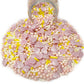 Mystic Sprinkles Baby Shower Sprinkle Mixes (Bundle Of Joy In Pink Sprinkle Mix 3.6Oz)