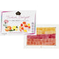 Çerez Pazari Turkish Delight Gift Box, Rose, Orange & Lemon Flavors, 8.1 Oz, Vegan Traditional Confectionery, Approx. 32 Pcs