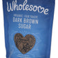 Wholesome Sweeteners 24-Ounce Organic Dark Brown Sugar, Fair Trade, Non Gmo, Gluten Free & Vegan, Sugar For Baking And Glazing, 1 Pack