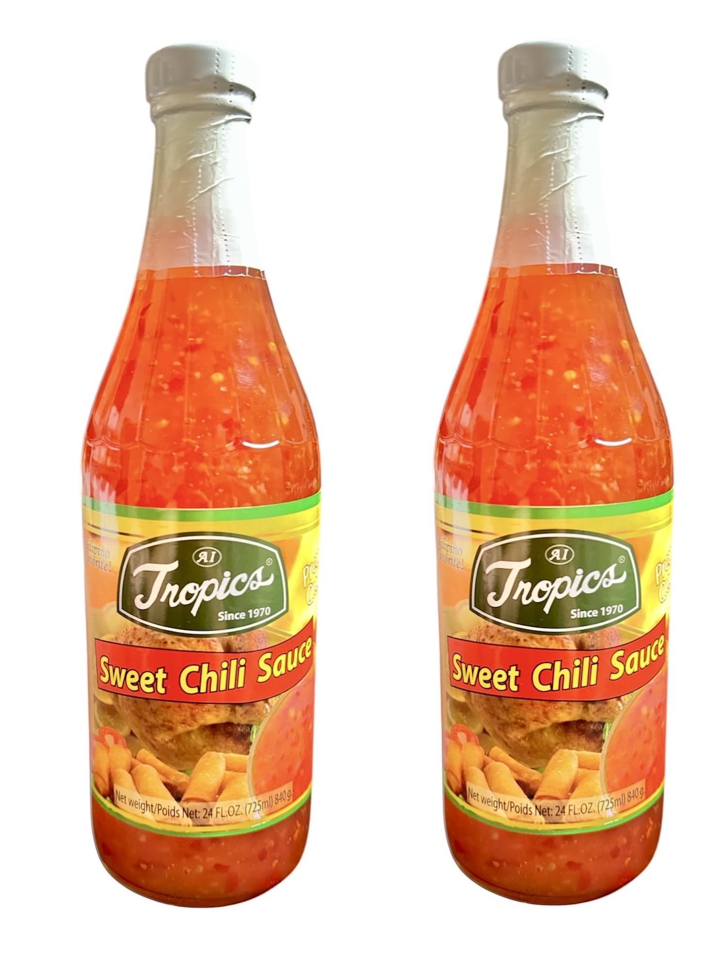 Aquanation Listing For Tropics Sweet Chili Sauce - Authentic Asian Dipping Sauce with Red Chili, Garlic & Vinegar - Perfect for 