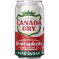 Canada Dry Cherry Ginger Ale, Zero Sugar, 12 Fl Oz Cans, Pack of 12