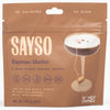 SAYSO Espresso Martini Instant Cocktail Tea Bags, 8 Count, Infuses with Cold Water & Spirits, Low Calorie, Perfect for Cocktails or Mocktails