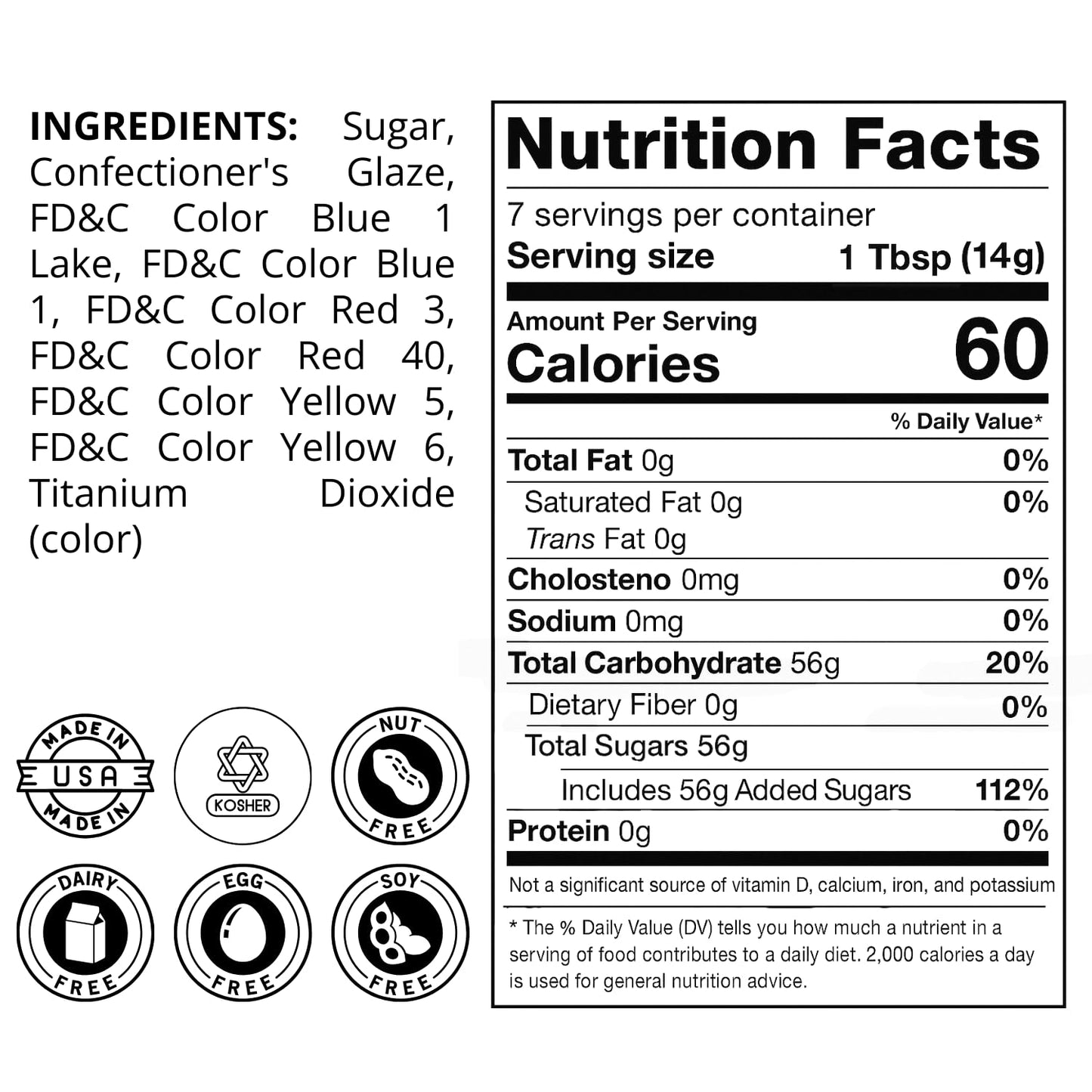 Wholesale Sugar Flowers Pearlescent Sugar Crystals for Baking Topping - 3.6 oz