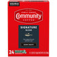 Community Coffee Signature Blend Dark Roast Coffee Pods, 96 Count, Compatible with Keurig 2.0, 24 Count (Pack of 4)