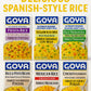 Goya Ultimate Spanish Variety Rice Pack - 6 Flavors: Chicken, Mexican, Fiesta, Yellow with Corn, Primavera, and Pinto Beans - 6
