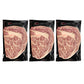 Nordic Catch A5 Japanese Wagyu Ribeye Steak, 16oz (Pack of 3), Skin-Packed, Authentic Kagoshima Reserve