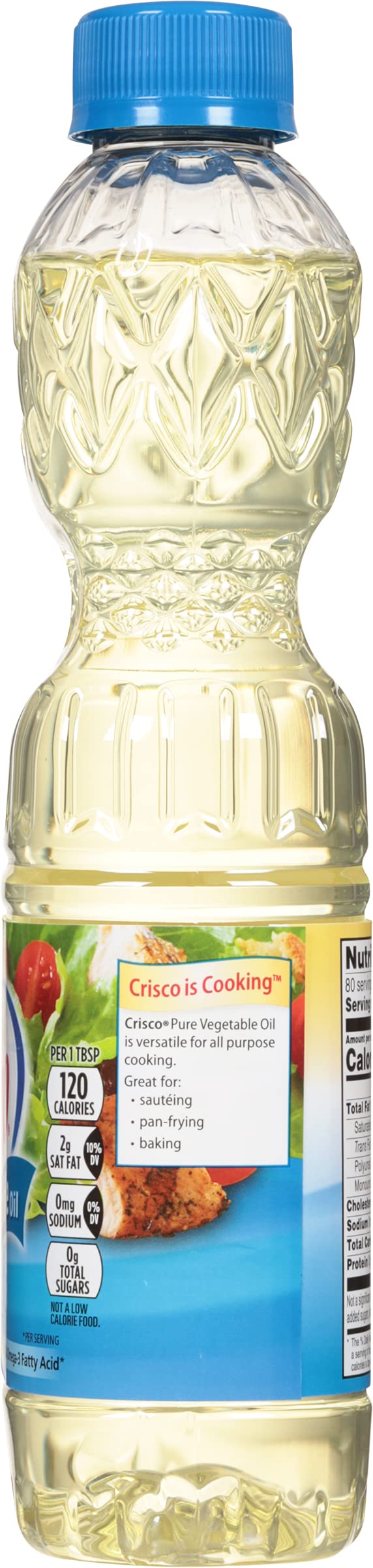 Crisco Pure Vegetable Oil  40 Fluid Ounce