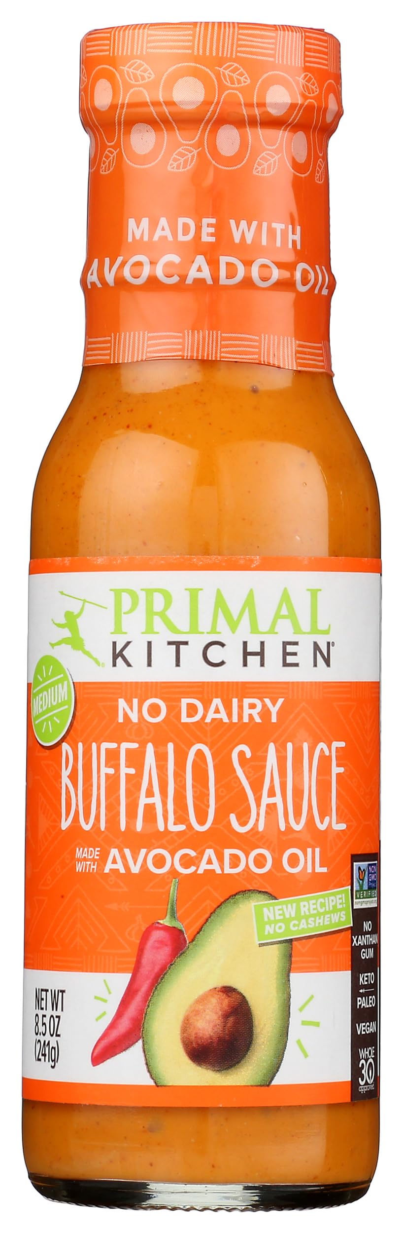 Primal Kitchen, Sauce Buffalo, 8.5 Ounce