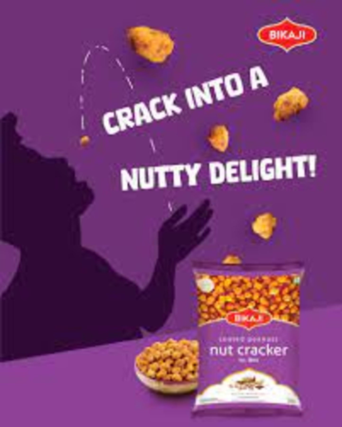 Bikaji Nut  Er – Crunchy Coated Peanuts 14.11 Oz (400G) Pack| Ready To Eat Coated Shing Dana, Spiced Gram Flour Sing Bhujia With Authentic Indian Tast For Bar Snacks, Tea-Time| Holiday Party Snack