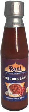 Rani Chili Garlic Sauce 7oz (200g) Glass Jar, Vegan, Perfect for dipping, Savory Dishes & french fries! ~ Gluten Free | NON-GMO 