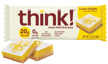 Thinkthin High Protein Bars, Lemon Delight, 21 Ounce