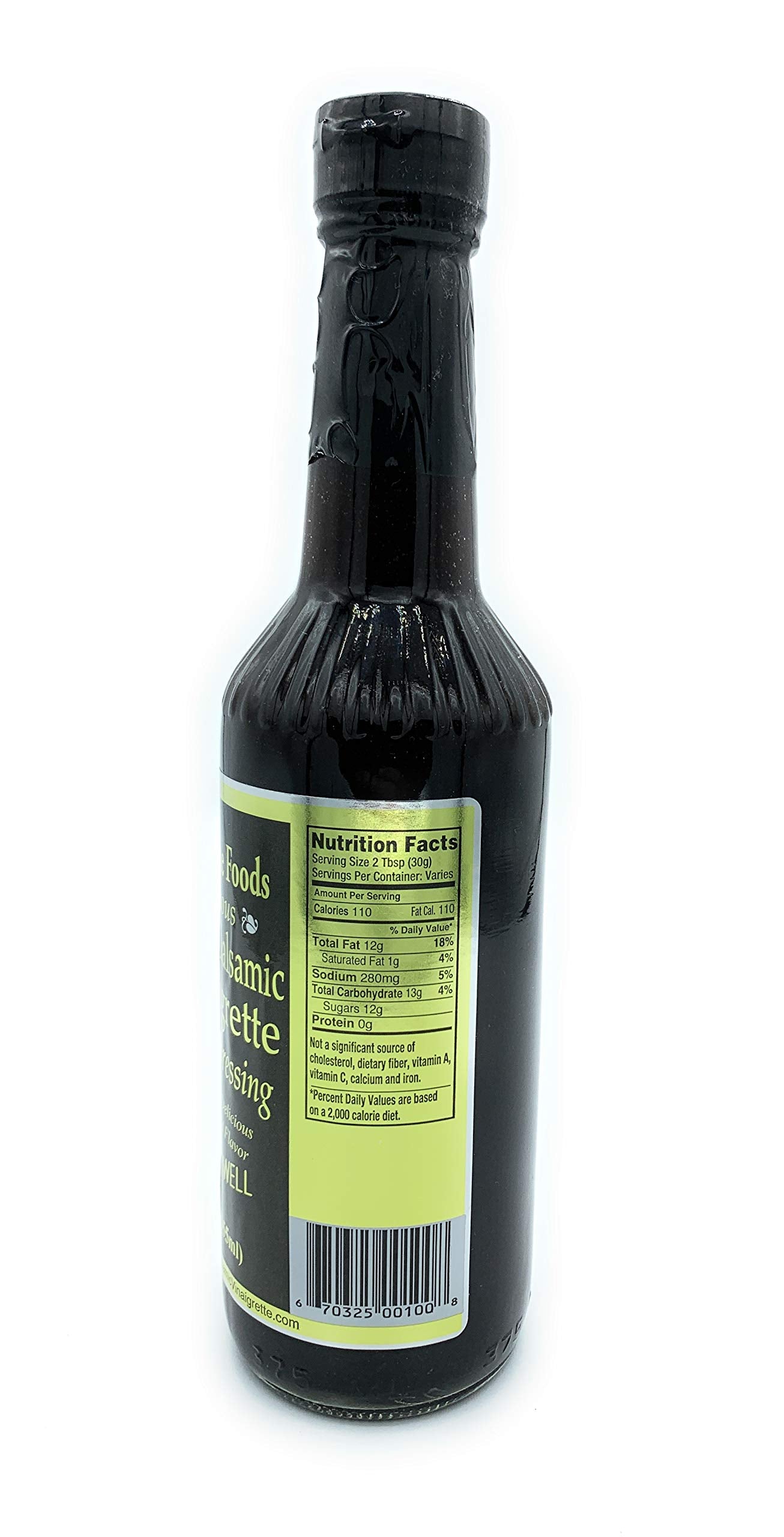D.E. Vine Honey Balsamic Vinaigrette Dressing, 12 Oz
