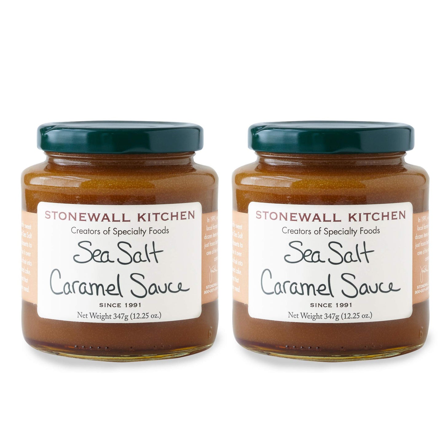 Stonewall Kitchen Sea Salt Caramel Sauce, 12.25 Ounce (Pack Of 2)