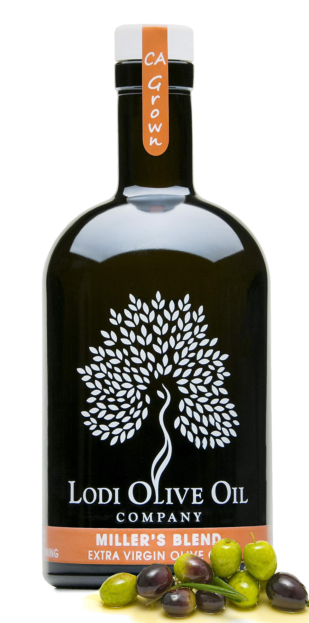 Lodi Millers Blend Extra Virgin Olive Oil - Premium California Olive Oil - Gourmet Millers Blend Olive Oil - COOC Certified Cold