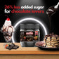 Nutio Dark Chocolate Hazelnut Spread - 26% Less Added Sugar, Palm Oil Free, Gluten Free, Non-Gmo - 14 Oz Glass Jar
