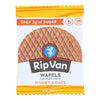 Rip Van Wafels Honey/Oat Wafels, Pack of 12, 1.2 OZ Each, GMO Free, Kosher, Low Sodium
