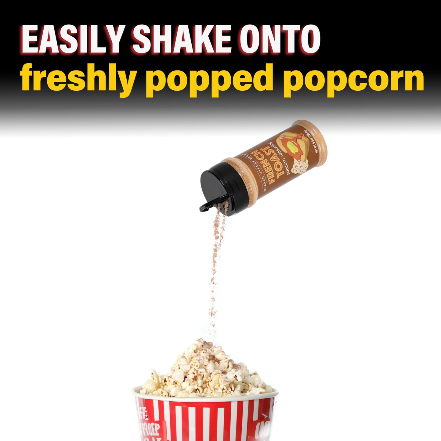 Wabash Valley Farms French Toast Popcorn Seasoning - Ooh La La, 5.6 oz