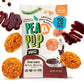 PEAKAPOP Veggie Chips – Plant-Based BBQ Crisps with Pea Protein – 1 oz Bags (15-Pack) – Vegan, Gluten-Free
