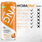 HYDRADNA Clean Performance Drink, Zero Sugar, 12 Fl Oz (Pack of 12), Orange, 120 mg Organic Caffeine, Natural Flavors
