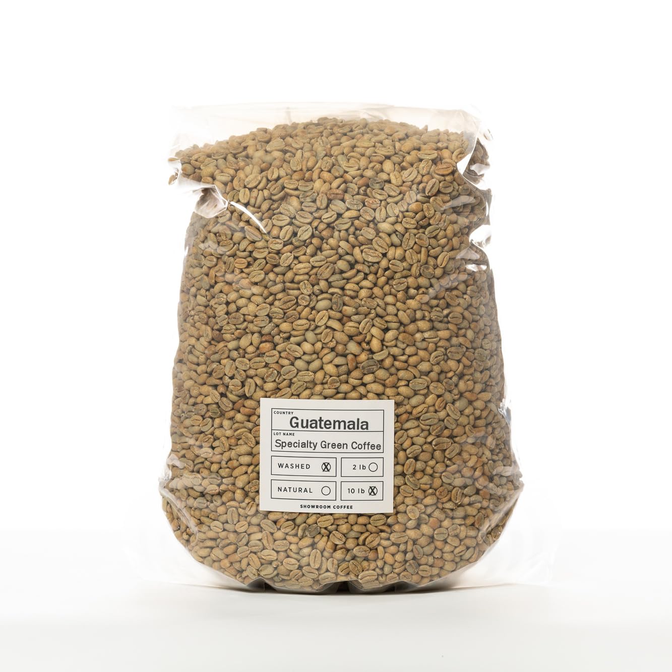 Guatemala Unroasted Specialty Green Coffee Beans - Single Origin 100% Arabica - Bulk Wholesale Pricing (10 Pound Bag /4.5kg)