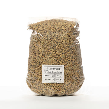 Guatemala Unroasted Specialty Green Coffee Beans - Single Origin 100% Arabica - Bulk Wholesale Pricing (10 Pound Bag /4.5kg)