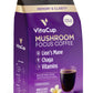 VitaCup Focus Mushroom Coffee Grounds, Vanilla Flavored Coffee with Lions Mane, Chaga, B Vitamins, D3, Boost Focus, Immunity, Me