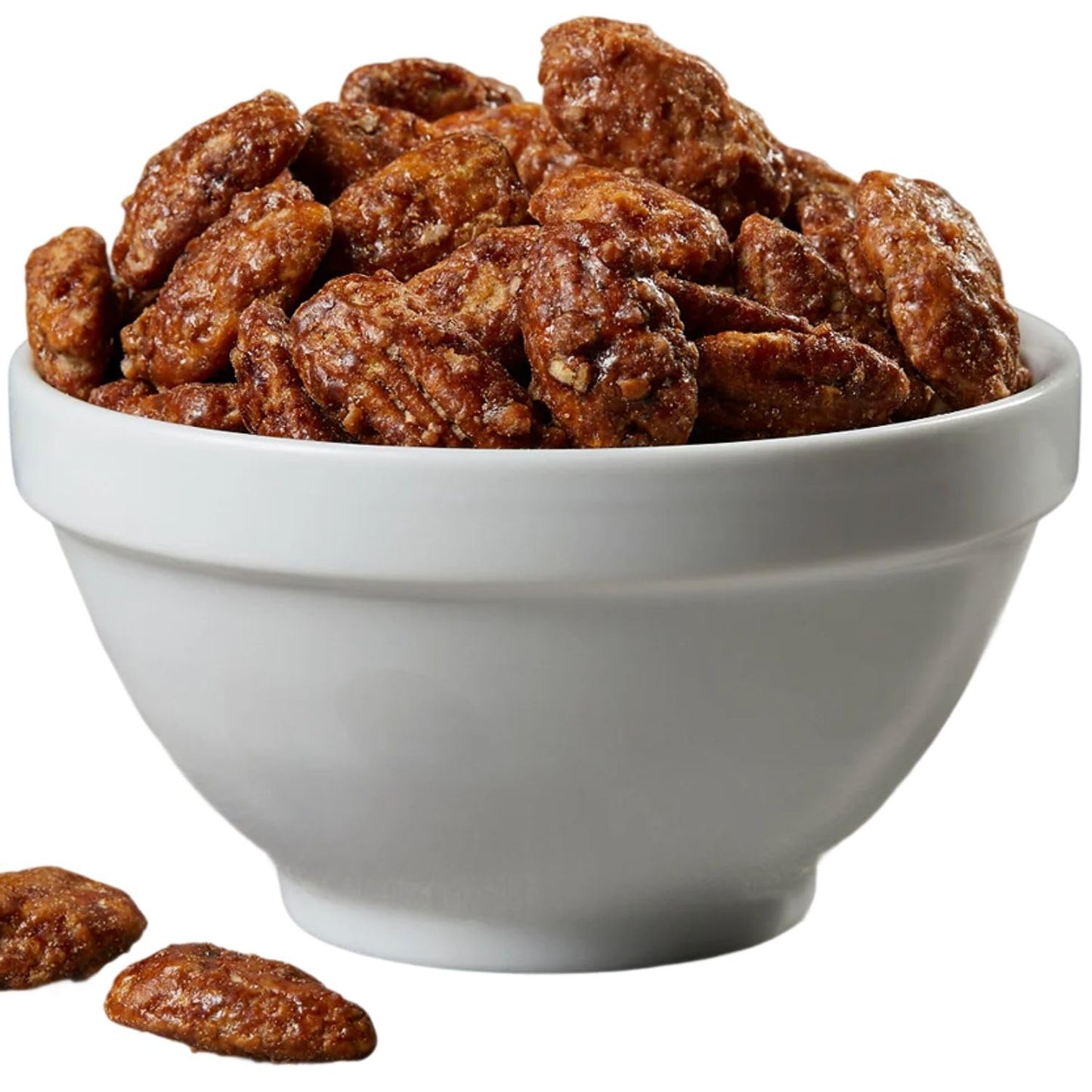 Signature Praline Pecans 2.5 Lbs, Fancy Pecans With Sweet Praline Coating, Crunchy, Buttery, Gourmet Snack Item 1209607